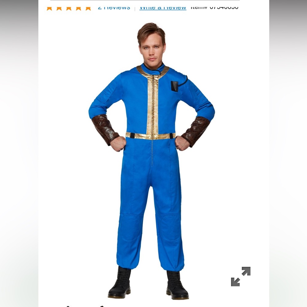 Fallout Vault Boy Halloween Costume